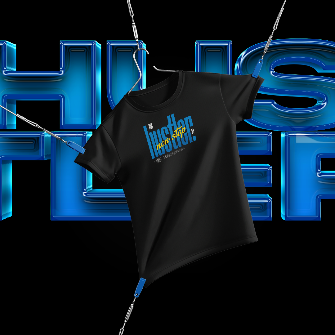 Hustler Tee | 180 GSM