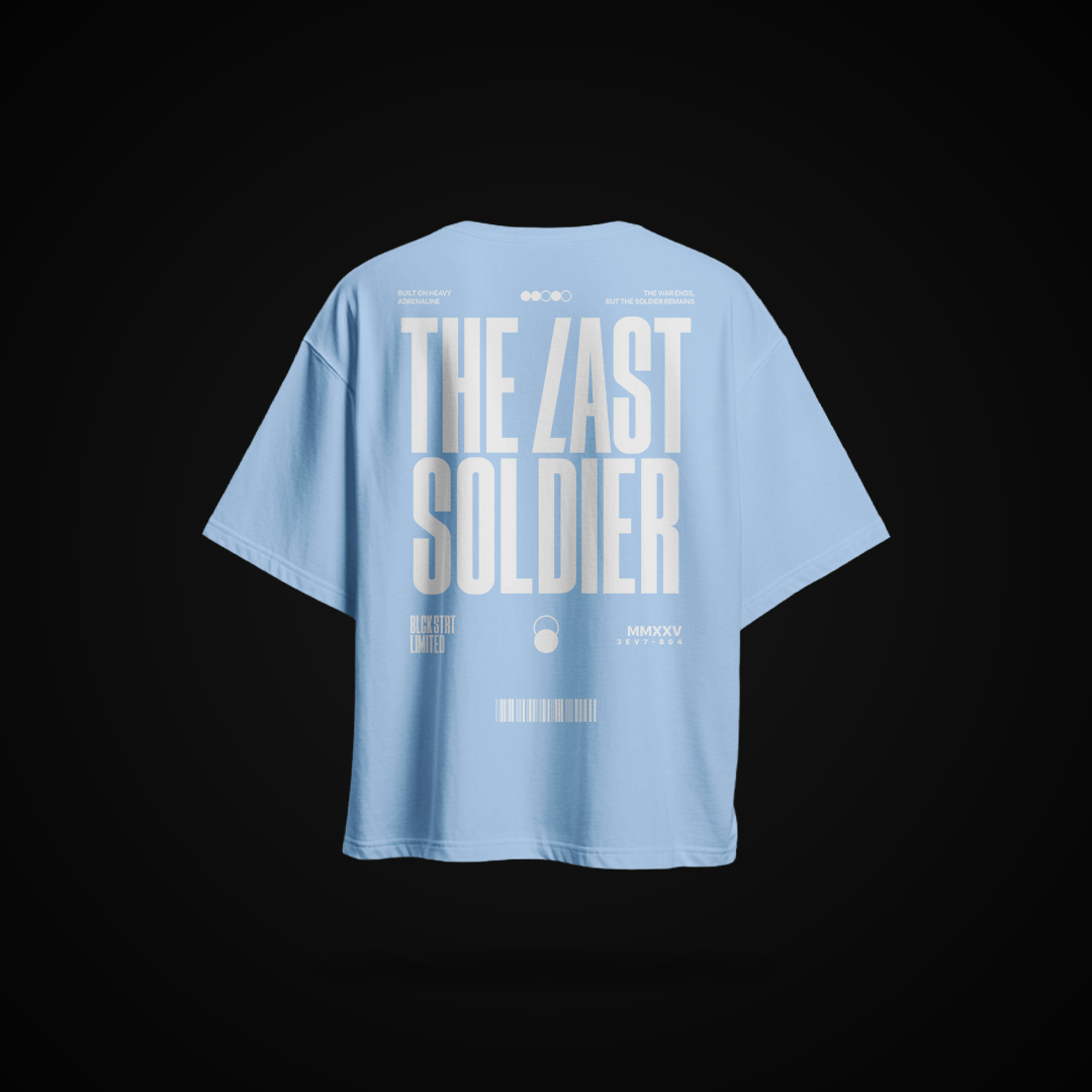 Last Soldier Terry Oversized Tee