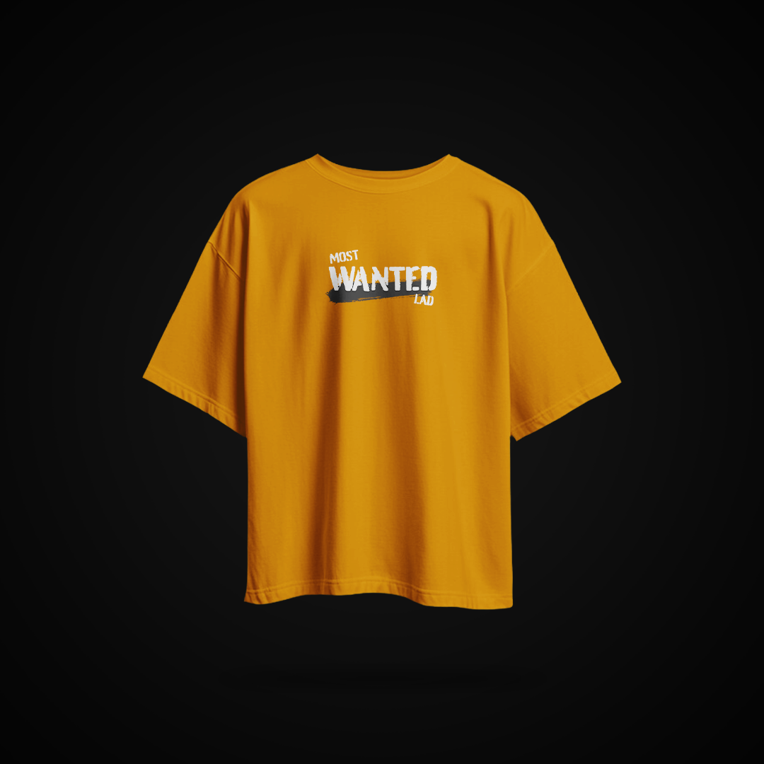Most Wanted Lad Oversized Tee