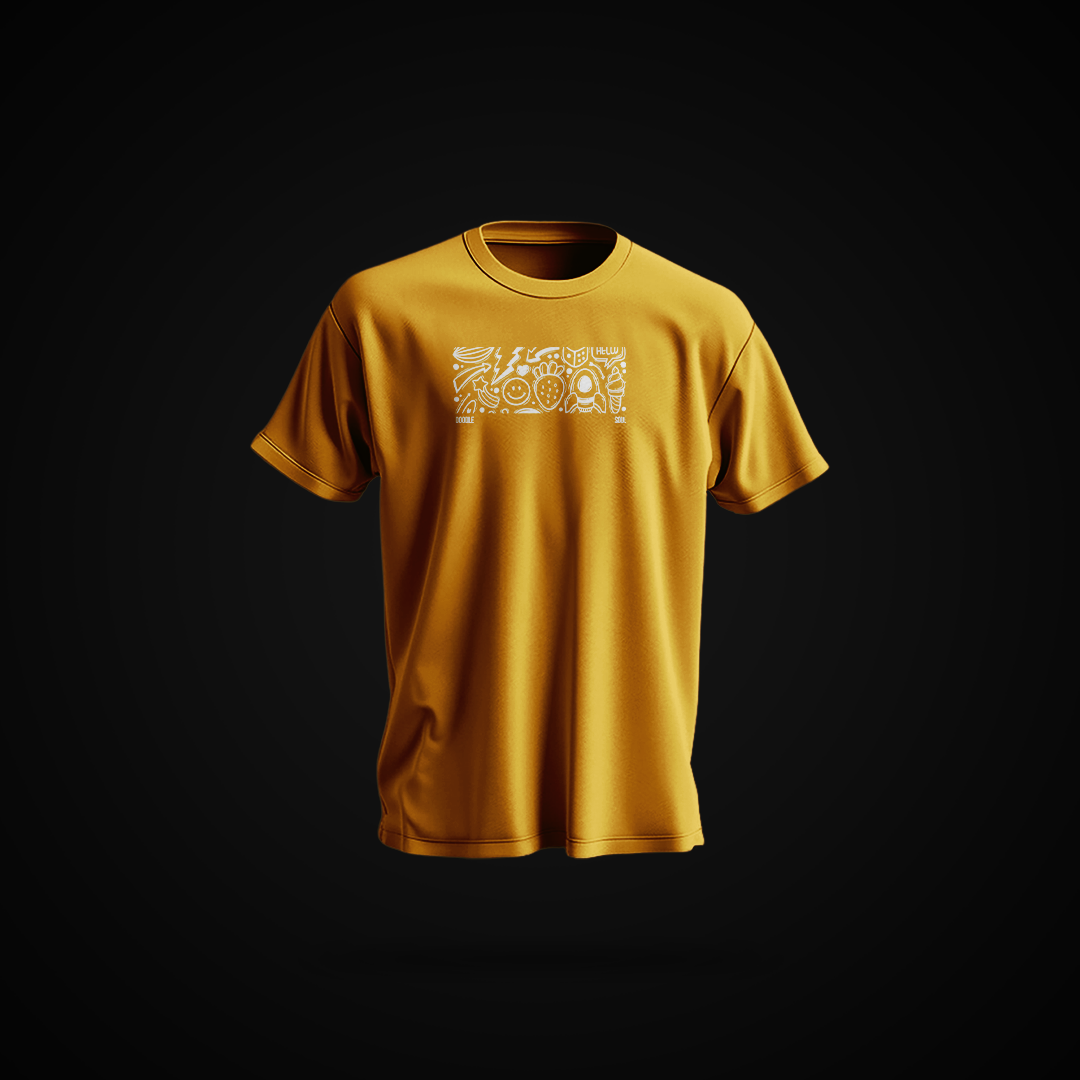Doodle Soul Tee | 180 GSM
