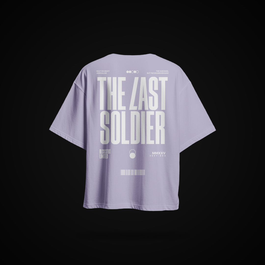 Last Soldier Terry Oversized Tee