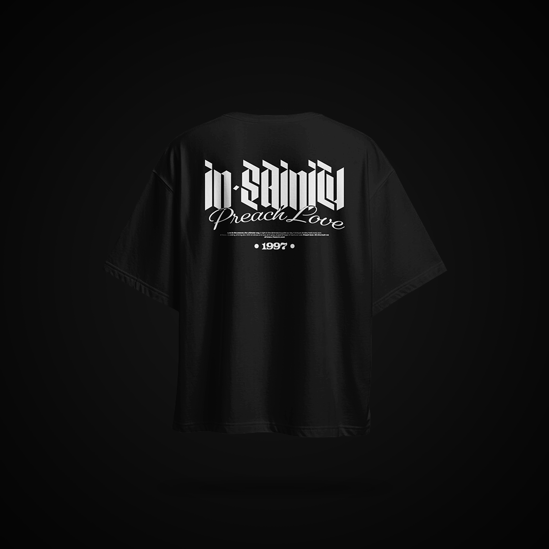 Insainity Terry Oversized Tee