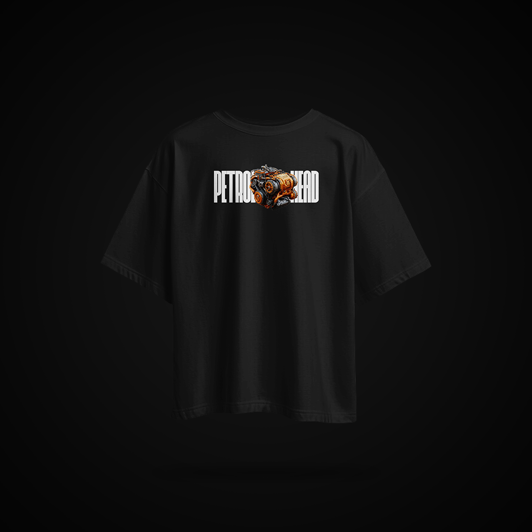 Petrol Head Terry Oversized Tee
