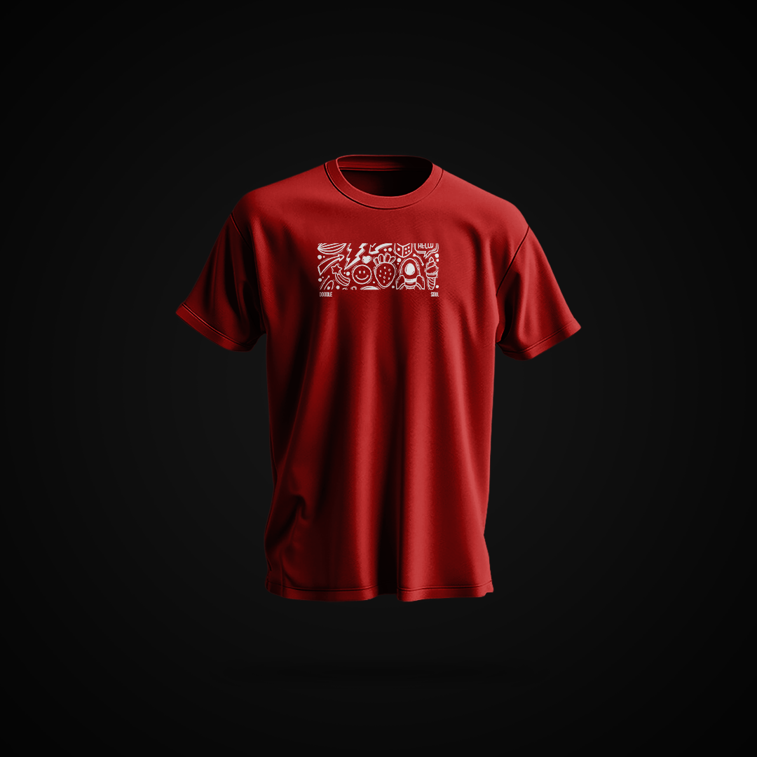 Doodle Soul Tee | 180 GSM