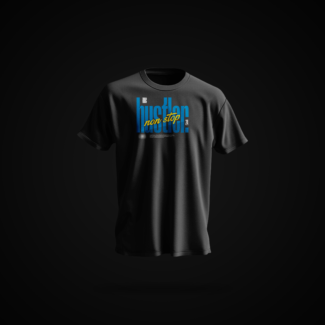 Hustler Tee | 180 GSM