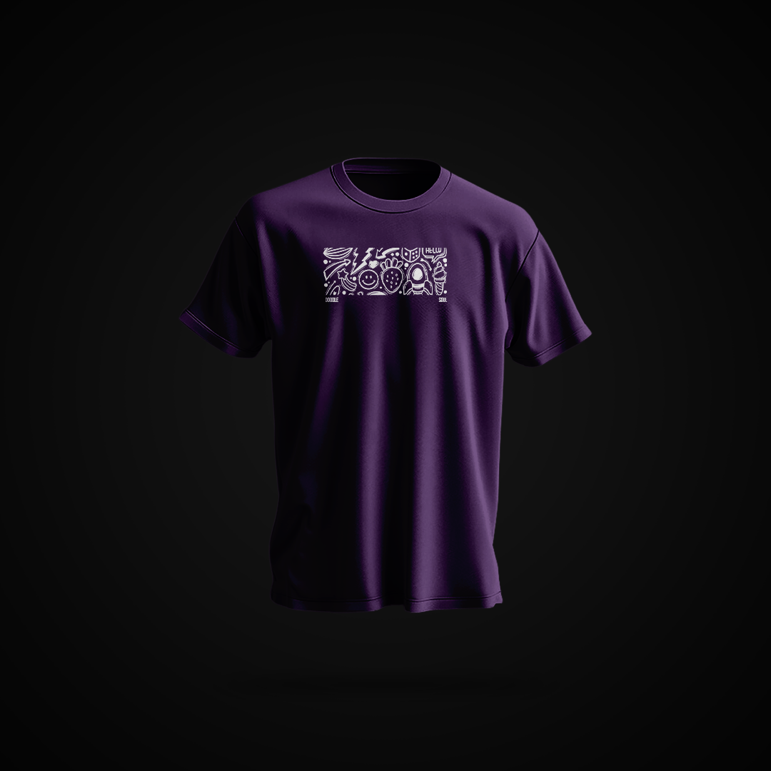 Doodle Soul Tee | 180 GSM
